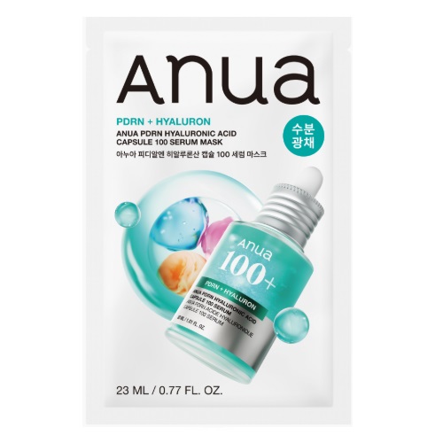 ANUA PDRN Hyaluronic Acid capsule 100 Serum Mask 23ml 1sheet