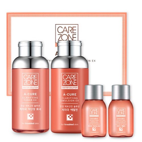 CARE ZONE A-Cure Clarifying Toner EX. Emulsion EX Special Set