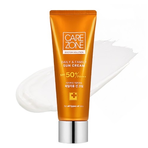 CARE ZONE Daily & Family Sun Cream SPF50+PA+++ 80ml