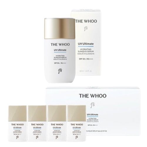 The Whoo UV Ultimate Hydrating Sunquid Serum 60ml Special Set