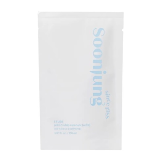ETUDE Soonjung pH 6.5 Whip cleanser 150ml (RERILL)