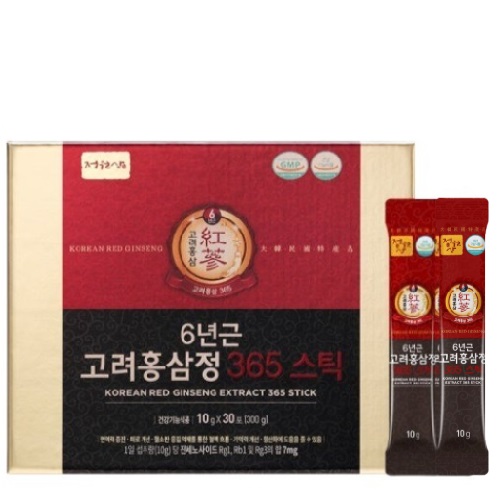 Jungwonsam 6-Year Korean Red Ginseng Extract 365 10g x 30 sticks