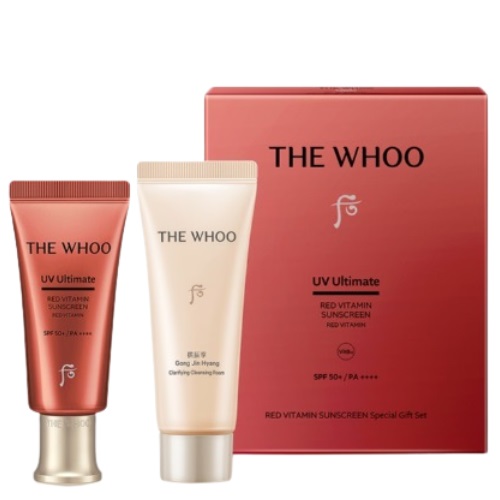 The Whoo UV Ultimate Red Vitamin Sunscreen Mini Set