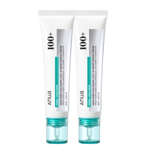 ANUA PDRN Hyaluronic Acid 100 Moisturizing Cream 60ml *2EA