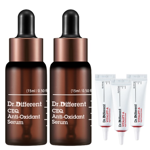 Dr.Different CEQ Anti-Oxidant Serum 15ml*2EA +gift