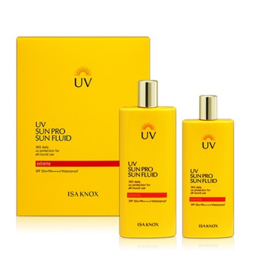 ISA KNOX UV Sun Pro 365 Extreme Sun Fluld SPF50+PA++++ 100ml+70ml