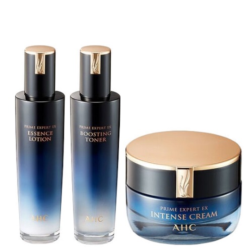 AHC Prime Expert EX Special Set (Essence Lotion+Boosting Toner 130ml+Cream50ml)