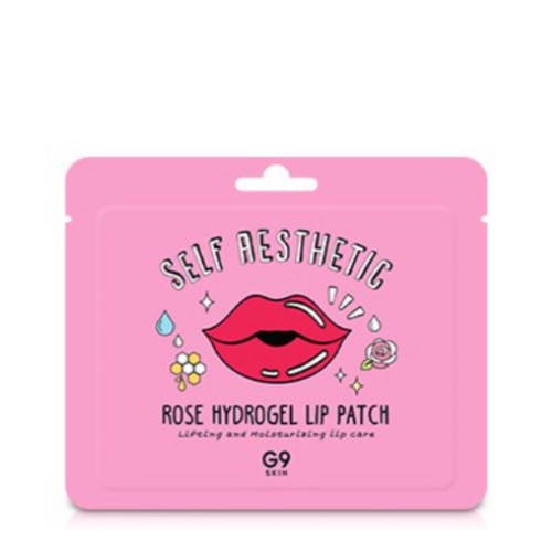 G9 Skin Self Aesthetic Rose Hydrogel Up Lip Patch *5patches