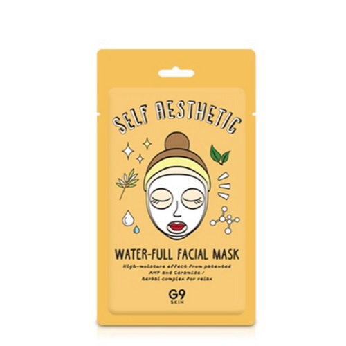 G9 Skin Self Aesthetic Water-Full Facial Mask * 5 sheet