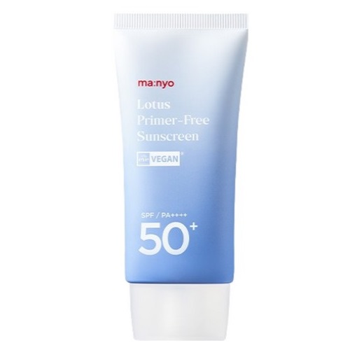 manyo Lotus Primer-Free Sunscreen SPF50+PA++++50ml