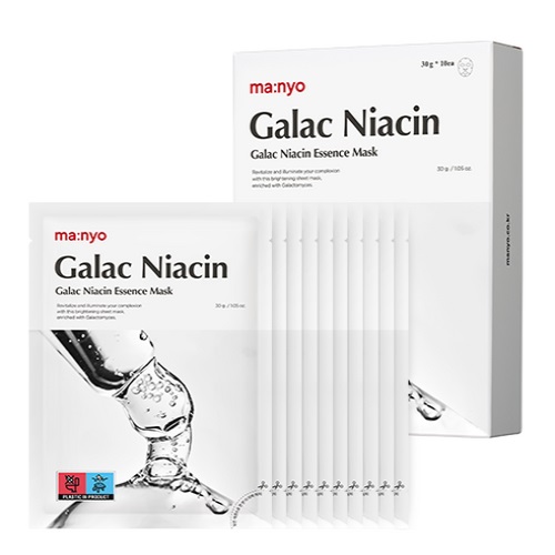 manyo Galac Niacin Essence Mask 30g x10sheets