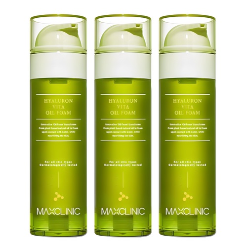 MAXCLINIC Hyaluron Vita Oil Foam 110g*3EA
