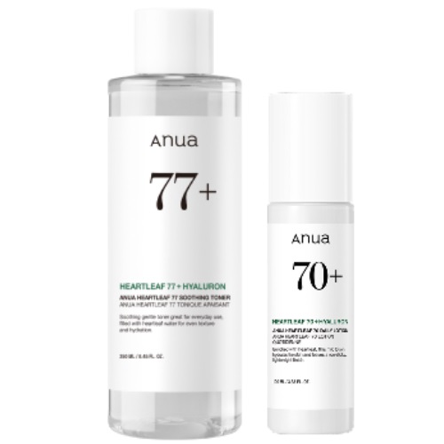 ANUA Heartleaf 77 Soothing Toner 250ml Set (+Lotion 100ml)