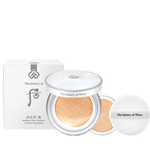 The Whoo Gongjinhyang Radiant White Moisture Cushion Foundation 13g+13g
