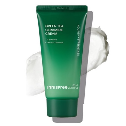 INNISFREE Green Tea Ceramide Cream 80ml (Tube)