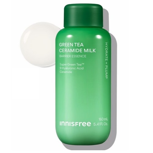 INNISFREE Green Tea Ceramide Milk Barrier Essence 160mL