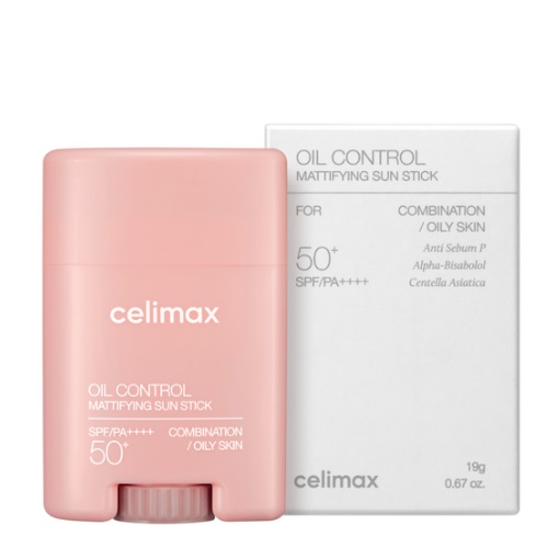 Celimax Oil Control Mattifying Sun Stick SPF50+PA++++ 19g
