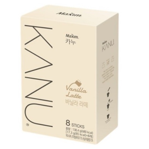 KANU Vanilla Latte Coffeemix 17.3g x 8 sticks