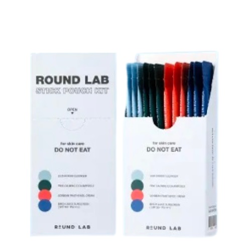 Round Lab Stick Pouch Kit 4pcs