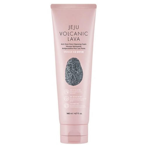 THE FACE SHOP  Jeju Volcanic Lava Anti-Dust Pore-Cleansing Foam 140ml