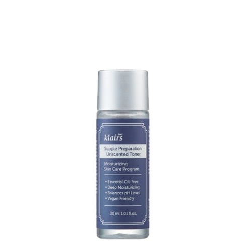 Dear, Klairs Supple Preparation Unscented Toner 30ml