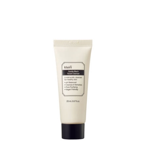 Dear, Klairs Gentle Black Facial Cleanser 20ml