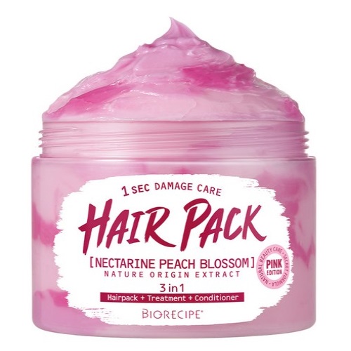 Biorecipe 1 sec Damage Care Hair Pack [Nectarine Peach Blossom] 300g