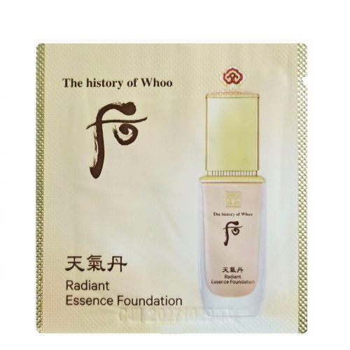 [S] The Whoo Cheongidan Radiant Essence Foundation #No.21 1ml x 10pcs