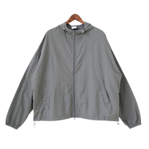 [W] alittle-b tender windbreaker (#Charcoal)