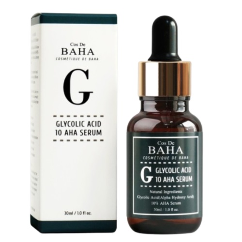 Cos De BAHA G Glycolic Acid 10% AHA Serum 30ml