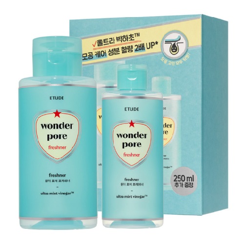 [SALE] ETUDE Wonder Pore Freshner 2 items set (500ml+250ml)