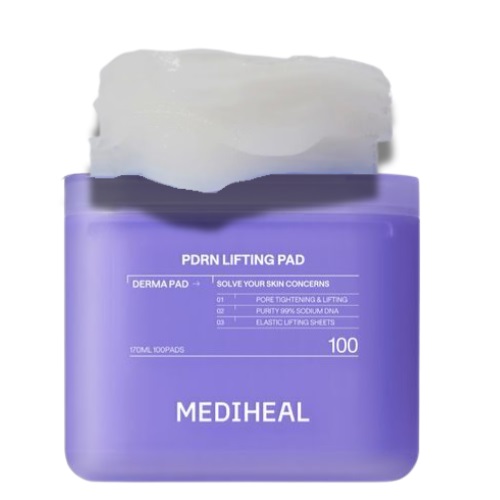 MEDIHEAL PDRN Lifting Pad 100 Pads+Refill 100Pads 