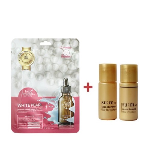 [S] Eco Branch Ampoule Essence Sheet Mask + Sample Sum37