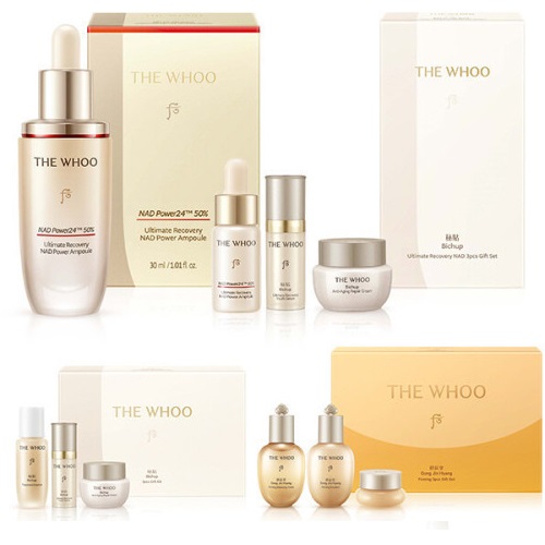 The Whoo Bichup Ultimate Recovery NAD Power Ampoule 30mL Set +Gift