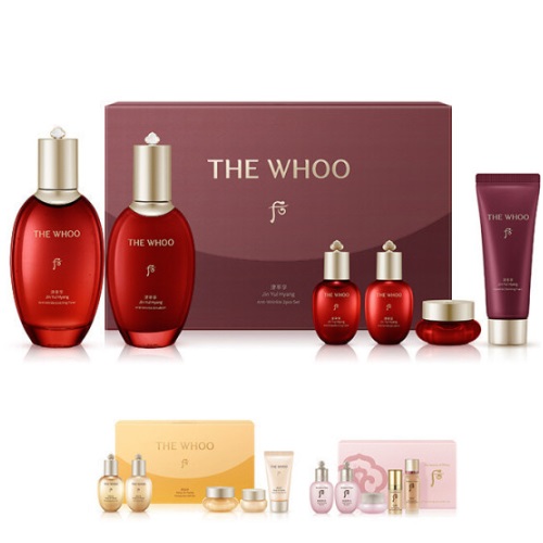 The Whoo Jinyulhyang Anti Wrinkle 2pcs Set + Gift