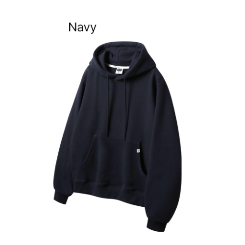 WCONCEPT Alvinclo Basic Regular-Fit Sweat Hoodie AVH631 (Navy/M)
