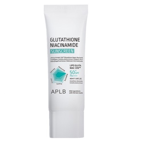 APLE Glutathione Niacinamide Sunscreen SPF50+PA++++40ml