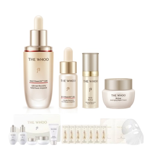 The Whoo Bichup Ultimate Recovery NAD Power Ampoule 30mL Set (+Gift)