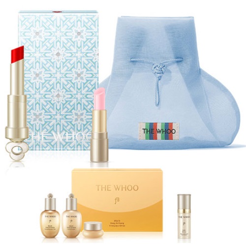 The Whoo Essential Lip Glow Balm 3.3g [Holiday Edition] +Gift