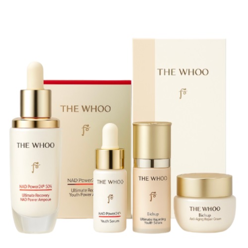The Whoo Bichup Ultimate Recovery NAD Power Ampoule 30mL Set +Gift