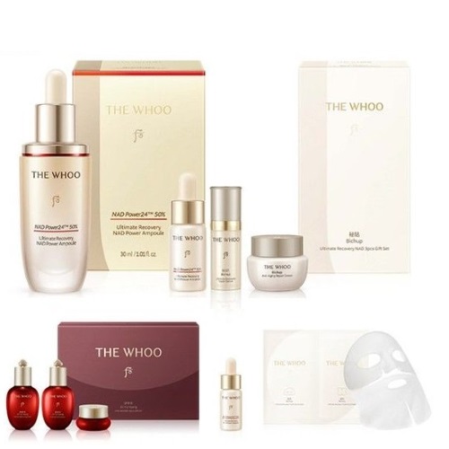 The Whoo Bichup Ultimate Recovery NAD Power Ampoule 30mL Set +Gift