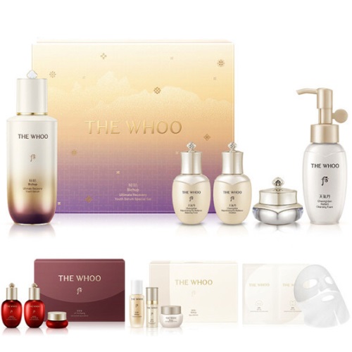 The Whoo Bichup Ultimate Recovery Youth Serum 90ml Special Set +Gift