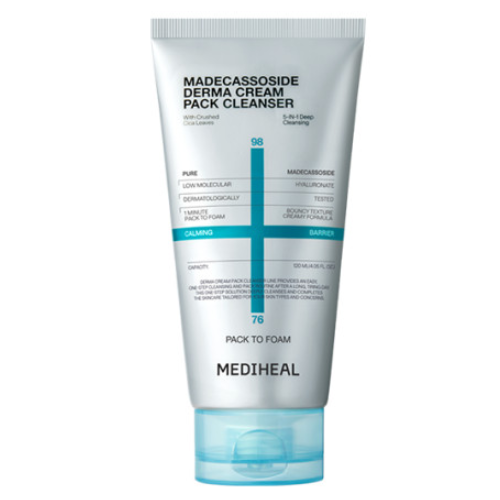 MEDIHEAL Derma Cream Pack Cleanser Madecassoside 120ml