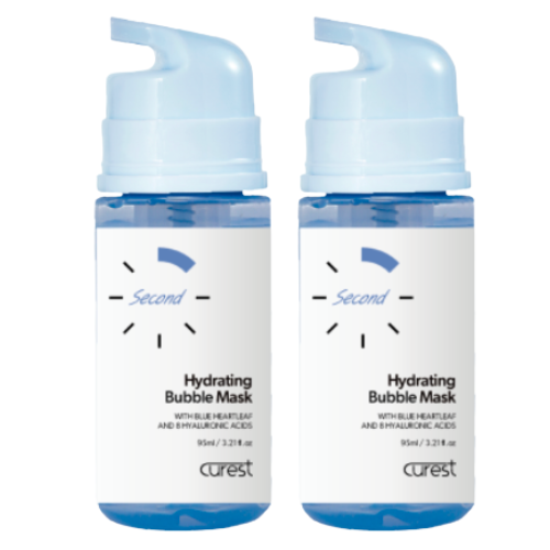Curest Hydrating Bubble Mask 95ml*2