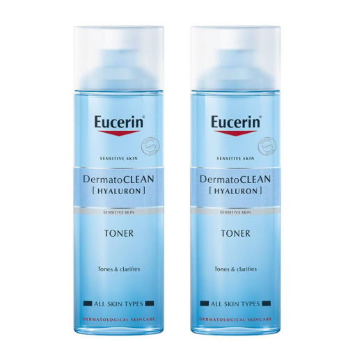 Eucerin Dermato Clean [Hyaluron] Toner 200ml+200ml Set