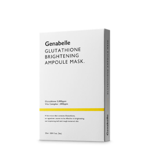 Genabelle Glutathione Brightening Ampoule Mask 25ml x 5EA