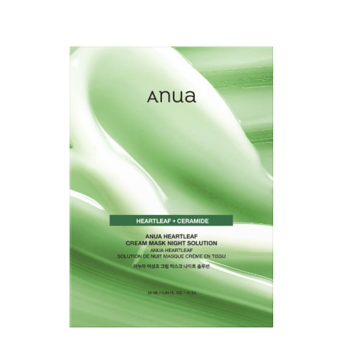ANUA Heartleaf Cream Mask Night Solution 25ml [1+1]