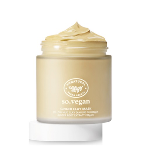 [TK Only] SO NATURAL So Vegan Ginger Clay Mask 110mL
