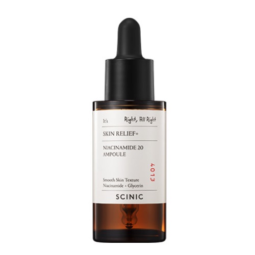 [TK Only] SCINIC Skin Relief+ Niacinamide 20 Ampoule 30ml