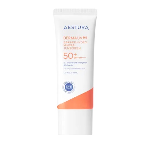 [TK Only] AESTURA Derma UV 365 Barrier Hydro Mineral Sunscreen SPF50+PA++++25ml